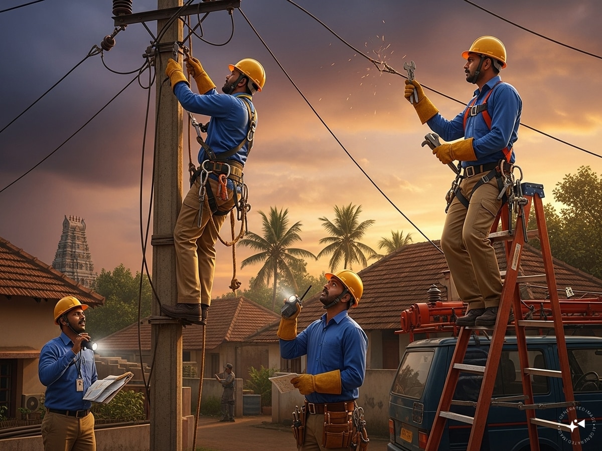Power Cut | தமிழ்நாட்டில் நாளை (28.01.2026) எங்கெல்லாம் மின்தடை தெரியுமா...? உங்க ஏரியா இருக்கா செக் பண்ணிக்கோங்க... | தமிழ்நாடு போட்டோகேலரி - News18 தமிழ்