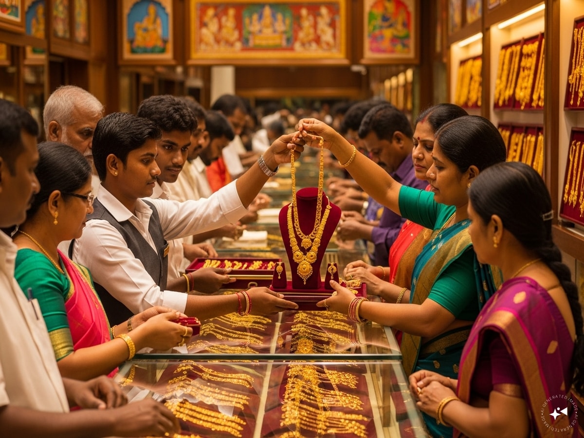 Gold Rate Today | நகைப்பிரியர்களுக்கு அடுத்தடுத்த ஷாக்... மீண்டும் அதிரடியாக உயர்ந்த தங்கத்தின் விலை... | வணிகம் போட்டோகேலரி - News18 தமிழ்