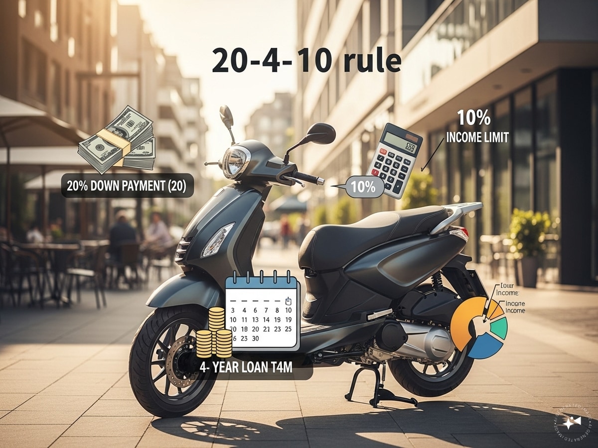 கடனில் பைக் வாங்கப் போறீங்களா...? அப்படின்னா இந்த 20-4-10 ரூலை ஃபாலோ பண்ணுங்க...! | வணிகம் போட்டோகேலரி - News18 தமிழ்