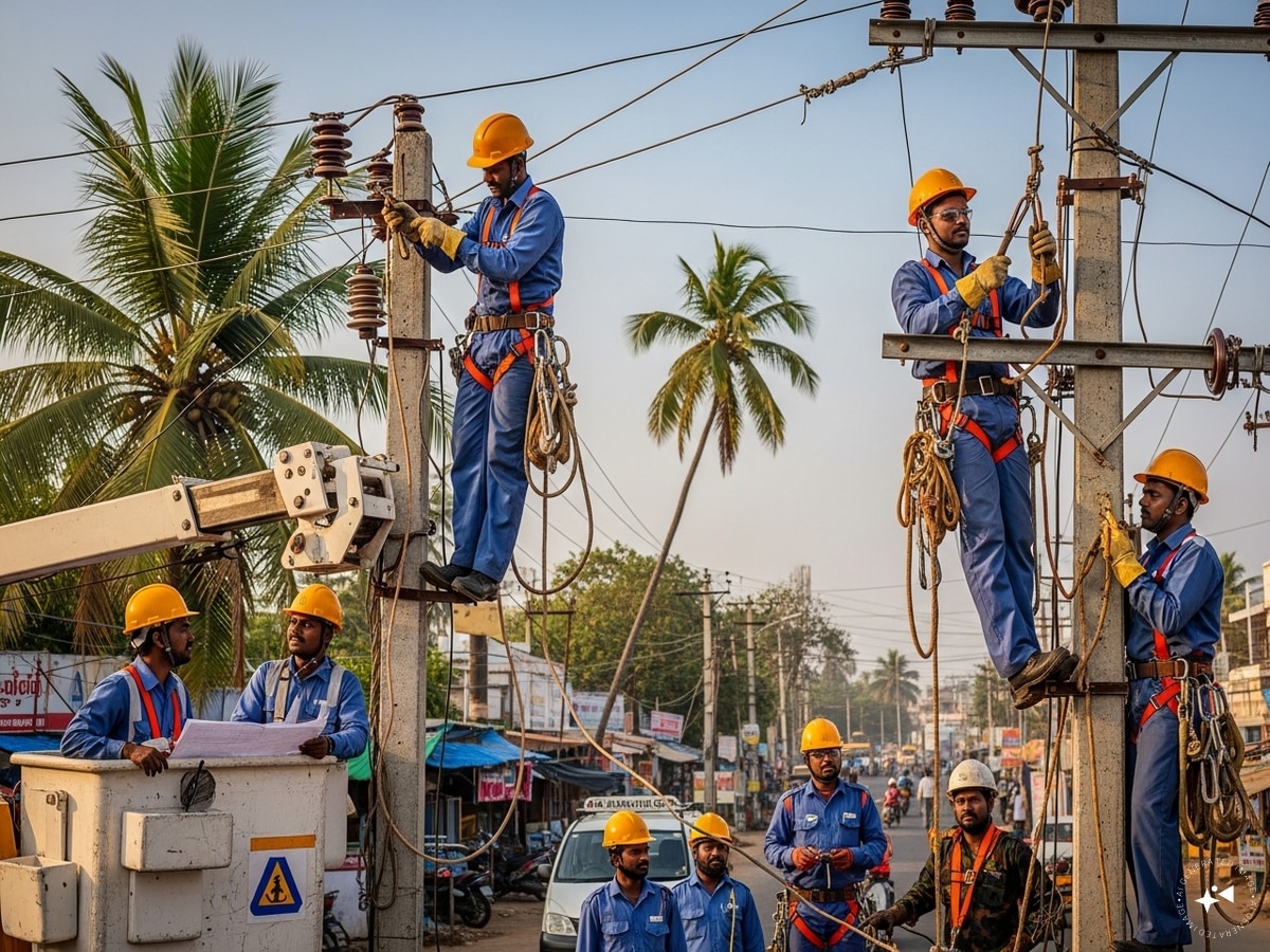 Power Cut | தமிழ்நாட்டில் நாளை (22.01.2026) மின்தடை ஏற்படும் பகுதிகள்... எங்கே...? எப்போது...? - முழு விவரம்... | தமிழ்நாடு போட்டோகேலரி - News18 தமிழ்