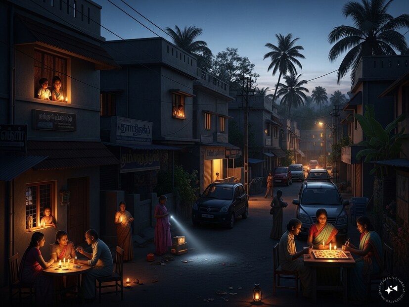 கரூர் மாவட்டத்தில் நாளை (30.01.2026) மின்தடை ஏற்படும் பகுதிகள்: பள்ளபட்டி, அரவக்குறிச்சி, அண்ணாநகர், தமிழ்நகர், மண்மாரி, வேலம்பாடி, மோளையாண்டிபட்டி, பேரி சீதாப்பட்டி, ரெங்கராஜ் நகர், சௌந்தரபுரம், லிங்கமநாயக்கன்பட்டி, அரவக்குறிச்சி நகர் பகுதி, கொத்தப்பாளையம், கரடிப்பட்டி, பெரியவாளை பட்டி, ஆர்.பி.புதூர், ஈசநத்தம், மணமேட்டுப்பட்டி, இசட்-ஆலமரத்துப்பட்டி, அம்மா பட்டி, முத்து கவுண்டனூர், வல்லப்பம்பட்டி, சாந்தைப்பேட்டை, பண்ணைப்பட்டி, தாளப்பட்டி கரூர் டெக்ஸ் பார்க், ஆறு ரோடு, எஸ்ஜி புதூர், மணல்மேடு, காக்காவாடி, குள்ளம்பட்டி, வையப்பம்பட்டி, ஆட்டையம்பறப்பு, கருப்பம்பாளையம், தும்பிவாடி, பள்ளபாளையம், தத்தம்பாளையம் ஆகிய இடங்கள். கரூர் மாவட்டத்தில் நாளை (30.01.2026) மின்தடை ஏற்படும் பகுதிகள்: பள்ளபட்டி, அரவக்குறிச்சி, அண்ணாநகர், தமிழ்நகர், மண்மாரி, வேலம்பாடி, மோளையாண்டிபட்டி, பேரி சீதாப்பட்டி, ரெங்கராஜ் நகர், சௌந்தரபுரம், லிங்கமநாயக்கன்பட்டி, அரவக்குறிச்சி நகர் பகுதி, கொத்தப்பாளையம், கரடிப்பட்டி, பெரியவாளை பட்டி, ஆர்.பி.புதூர், ஈசநத்தம், மணமேட்டுப்பட்டி, இசட்-ஆலமரத்துப்பட்டி, அம்மா பட்டி, முத்து கவுண்டனூர், வல்லப்பம்பட்டி, சாந்தைப்பேட்டை, பண்ணைப்பட்டி, தாளப்பட்டி கரூர் டெக்ஸ் பார்க், ஆறு ரோடு, எஸ்ஜி புதூர், மணல்மேடு, காக்காவாடி, குள்ளம்பட்டி, வையப்பம்பட்டி, ஆட்டையம்பறப்பு, கருப்பம்பாளையம், தும்பிவாடி, பள்ளபாளையம், தத்தம்பாளையம் ஆகிய இடங்கள்.