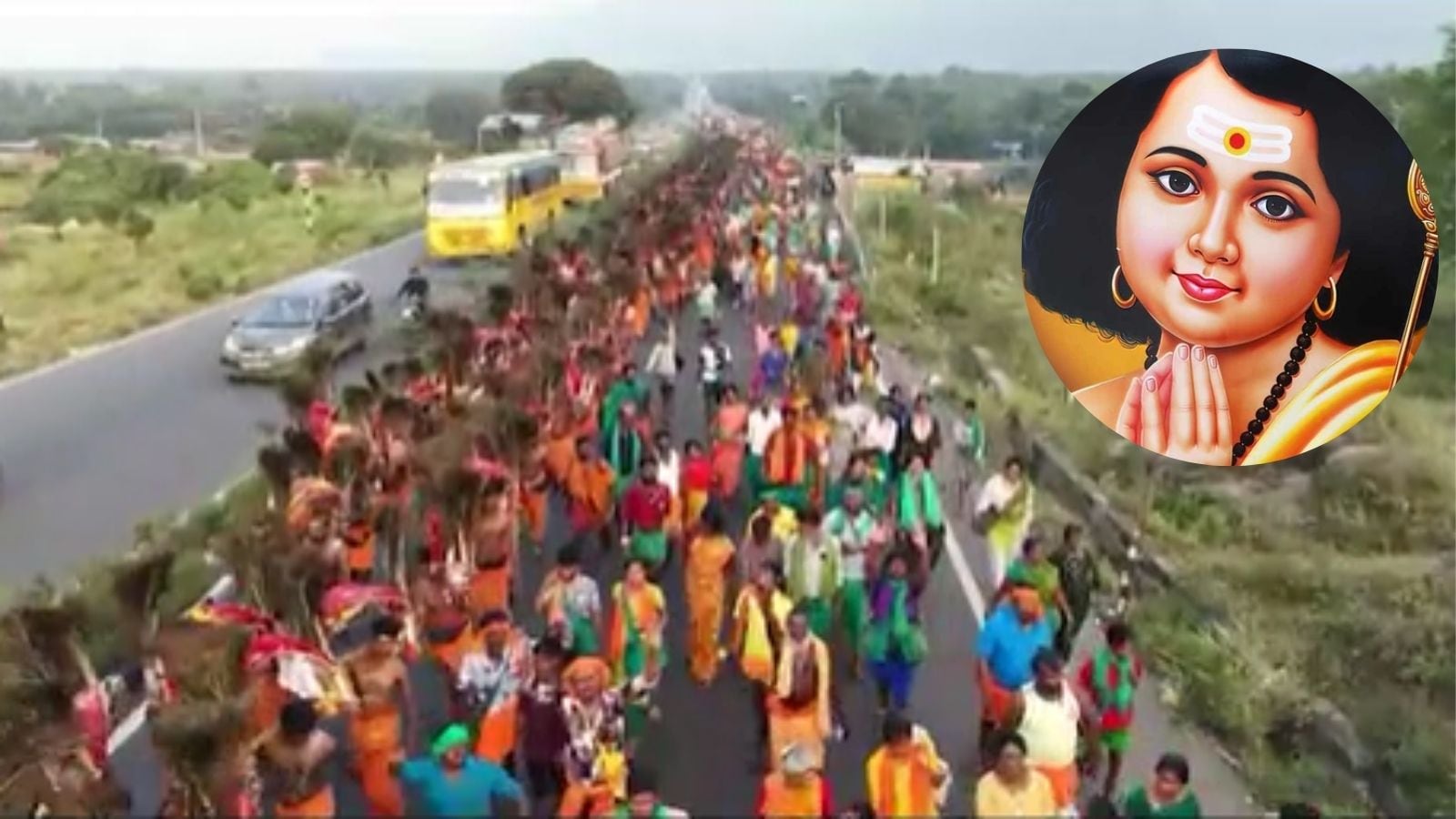 பழனி தைப்பூசத் திருவிழா.. காவடி சுமந்து பாதயாத்திரையாக வந்து முருகனை வழிபட்ட நகரத்தார்..! | Spirituality News (ஆன்மீக செய்திகள்) - News18 தமிழ்