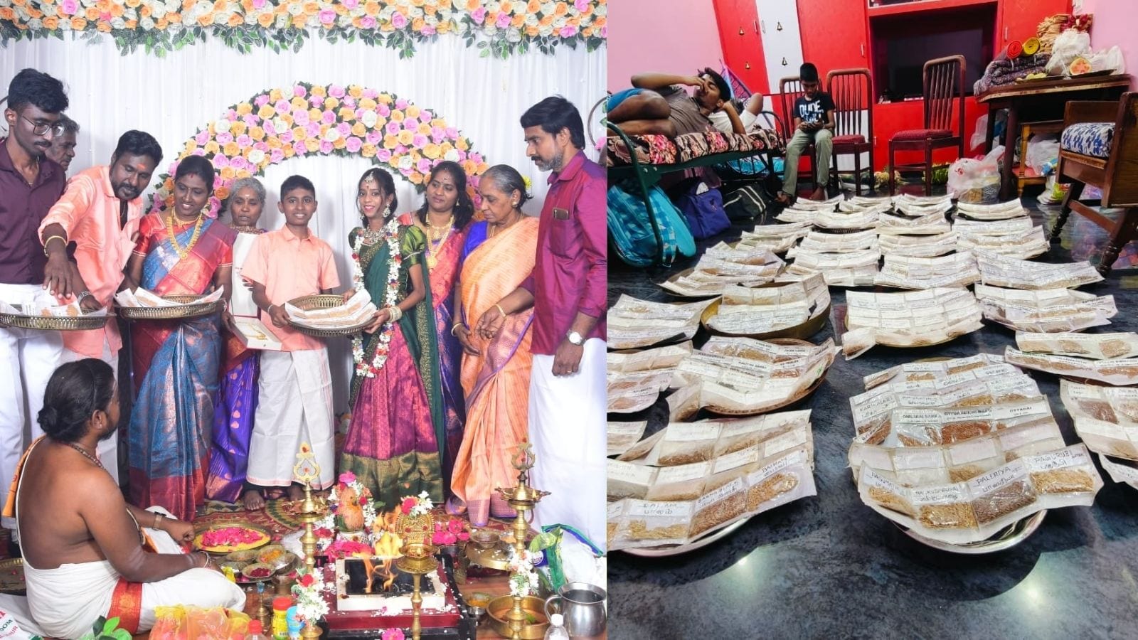 480 பாரம்பரிய நெல் ரகங்களை சீராக கொடுத்து அசத்திய தாய்மாமன்.. வாயை பிளந்த மக்கள்! | புதுச்சேரி செய்தி (Puducherry News) - News18 தமிழ்