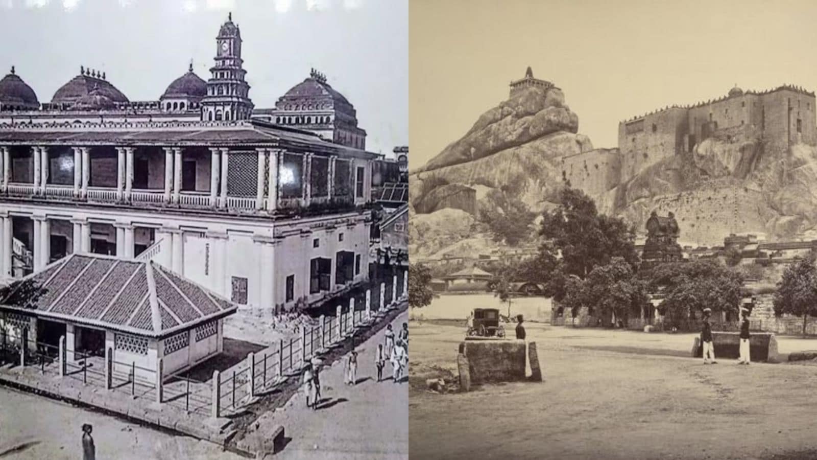 திருச்சிக்கு மதுரை கொடுத்த மலைக்கோட்டை ... காணாமல் போன நாயக்கர் அரண்மனை... சாட்சியாக நிற்கும் ஒரு தெரு | Travel Stories Photogallery (பயணம் போட்டோகேலரி) - News18 தமிழ்