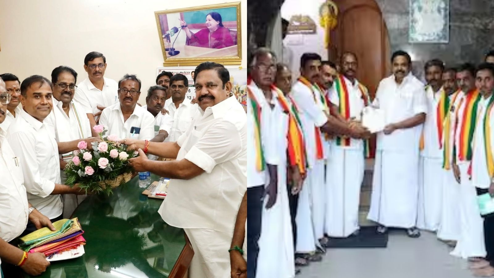 அதிமுக கூட்டணியில் இணைந்த மேலும் சில கட்சிகள்... ஈபிஎஸ்சை நேரில் சந்தித்து ஆதரவு