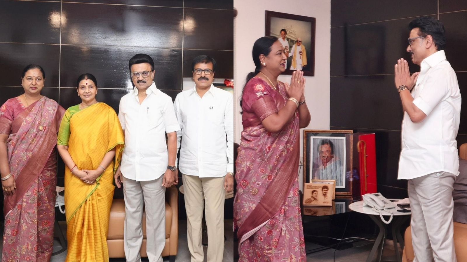 திமுக கூட்டணியில் தேமுதிக... எத்தனை தொகுதிகள் ஒதுக்கீடு? - ராஜ்ய சபா சீட் உண்டா? | DMK Alliance | தமிழ்நாடு போட்டோகேலரி - News18 தமிழ்