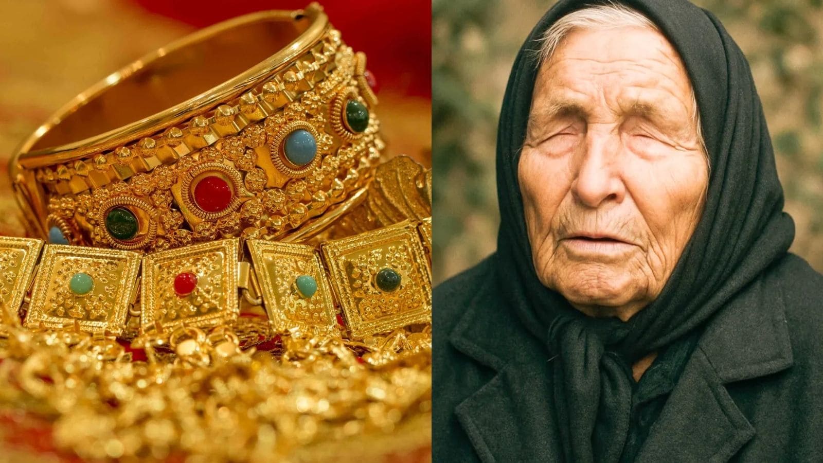 2026ஆம் ஆண்டு முடிவில் தங்கம் விலை எவ்வளவு இருக்கும்? பாபா வாங்கா கணிப்பு உண்மையாகிவிடுமா? | 2026 Gold Price Predictions | ஆன்மீகம் போட்டோகேலரி - News18 தமிழ்