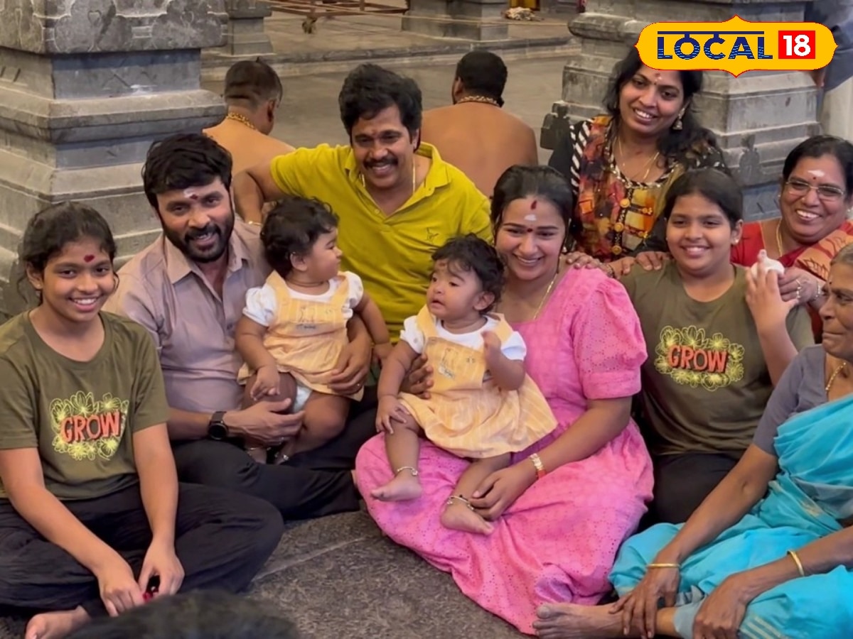 அண்ணாமலையாரை தரிசித்த கவிஞர் சினேகன்... மனைவி, குழந்தைகளுடன் கிரிவலம்... | தமிழ்நாடு செய்திகள் (Tamil Nadu News) - News18 தமிழ்