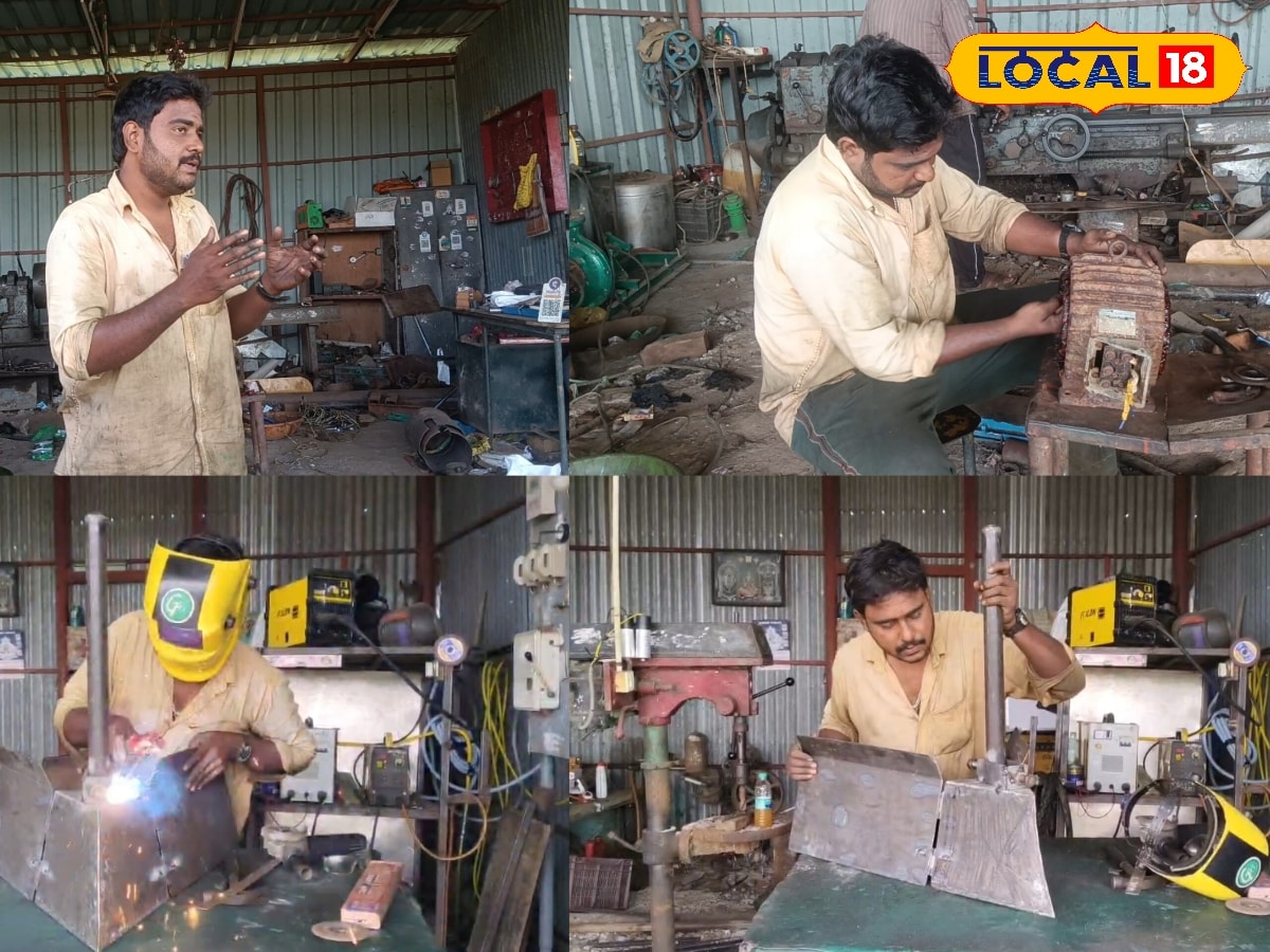 தொழிலுக்கு கைகொடுத்த சமூக ஊடகம்... ஒர்க்ஸ் ஷாப் வீடியோக்களால் பெருகும் வாடிக்கையாளர்கள்... | மயிலாடுதுறை செய்திகள் (Mayiladuthurai News) - News18 தமிழ்