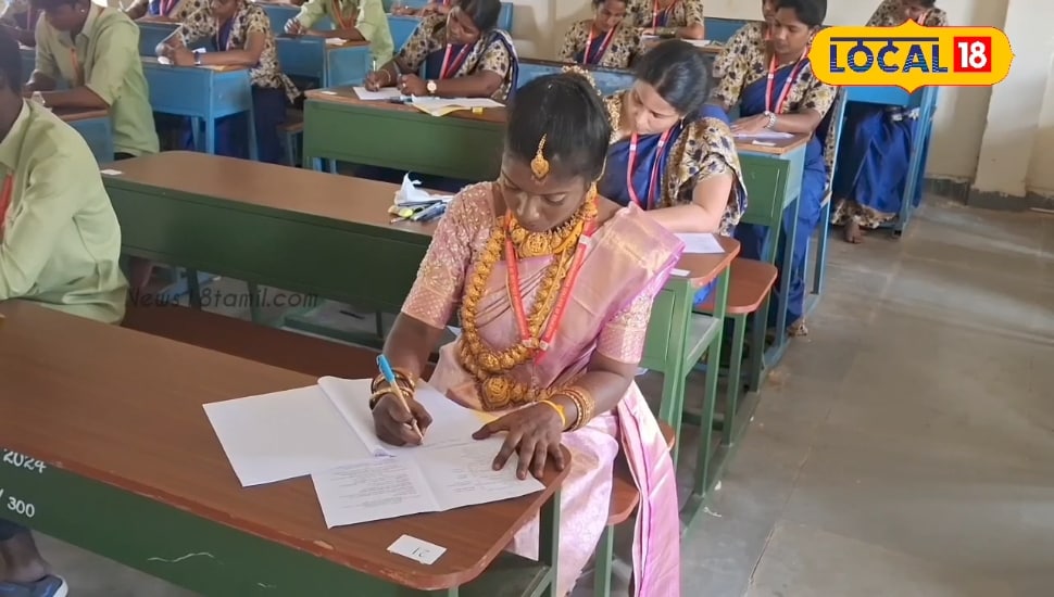 500+ கமெண்ட்ஸ்… கழுத்தில் தாலி, கையில் பேனா – பேசுபொருளான கல்லூரி தேர்வு | தஞ்சாவூர் செய்தி(Thanjavur News) - News18 தமிழ்