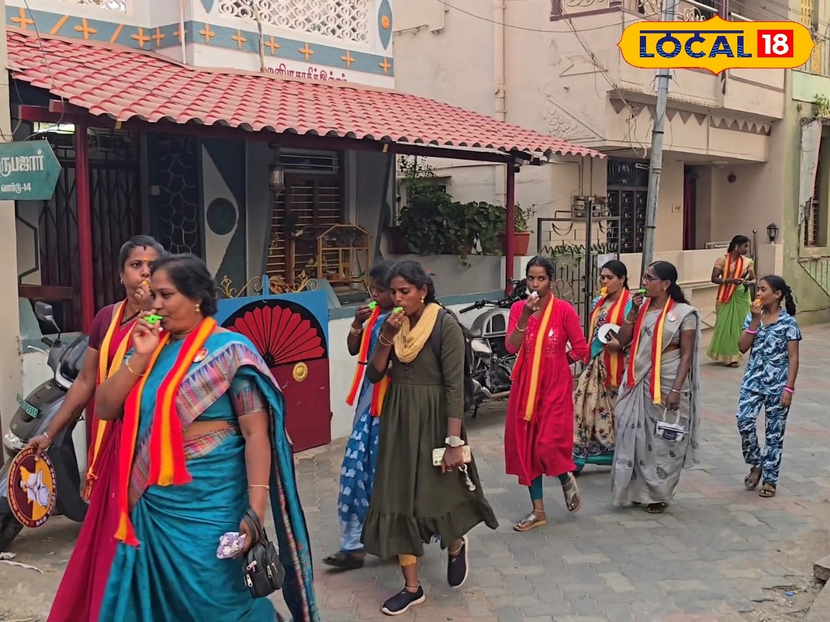 திமுக Vs த.வெ.க!! குப்பையில் விசில் எறிந்த சம்பவம் – வார்டு முழுவதும் ஒலித்த விசில் சத்தம் | தமிழ்நாடு செய்திகள் (Tamil Nadu News) - News18 தமிழ்