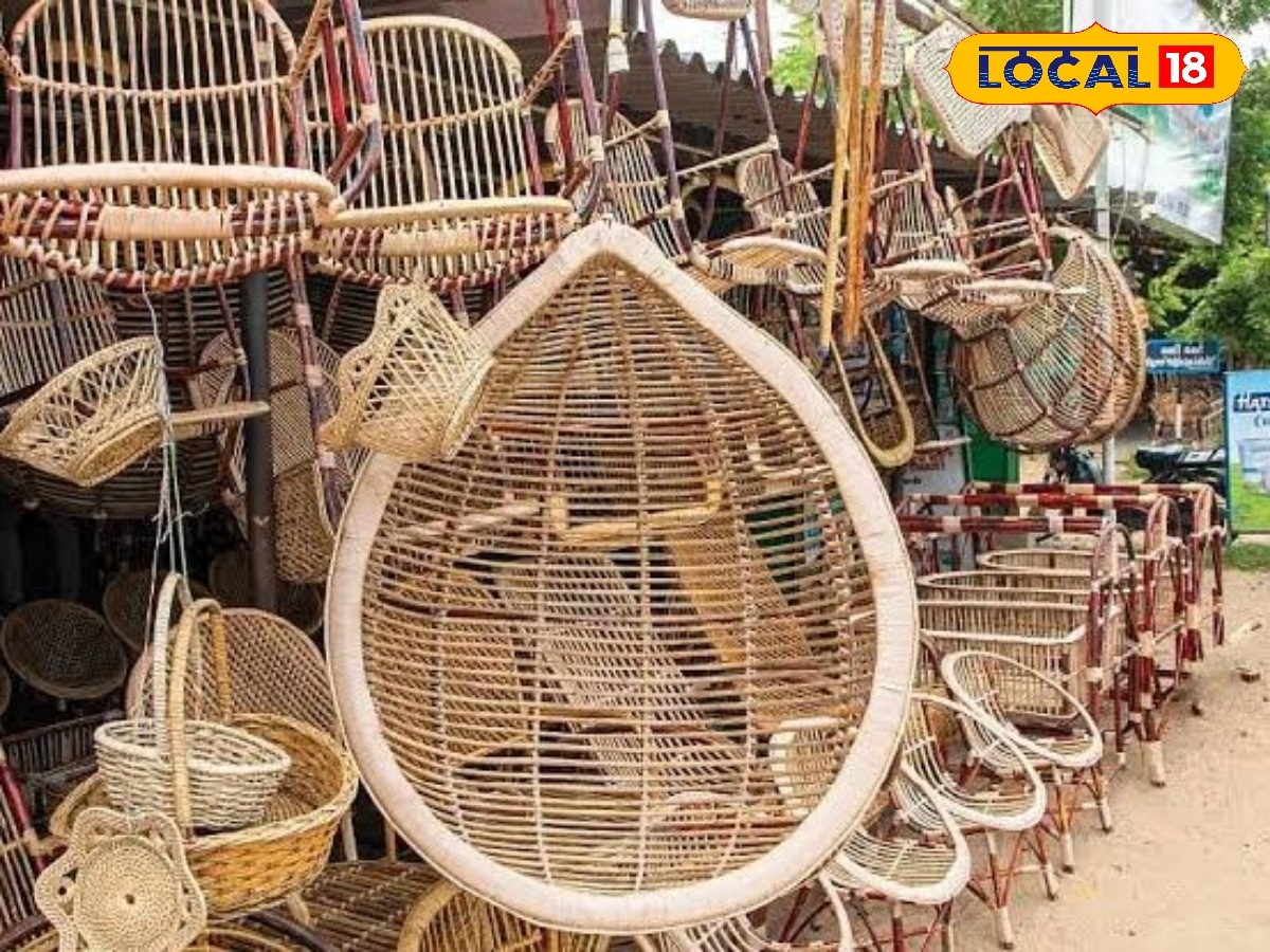 பிரம்பு மூலம் ரெடியாகும் கலைநயமிக்க பொருட்கள்... தைக்காலில் 100 ஆண்டு பாரம்பரிய தொழில்... | மயிலாடுதுறை செய்திகள் (Mayiladuthurai News) - News18 தமிழ்