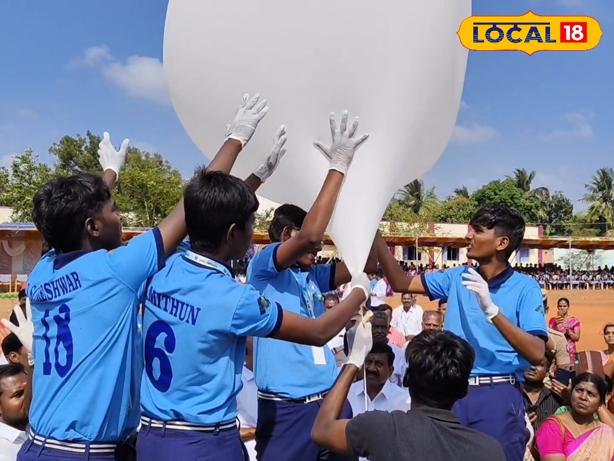 விவசாயிகளுக்காக செயற்கைக்கோள் ஏவிய அரியக்குடி மாணவர்கள்... வியந்து பாராட்டிய இஸ்ரோ விஞ்ஞானி | கல்விச் செய்திகள் - News18 தமிழ்