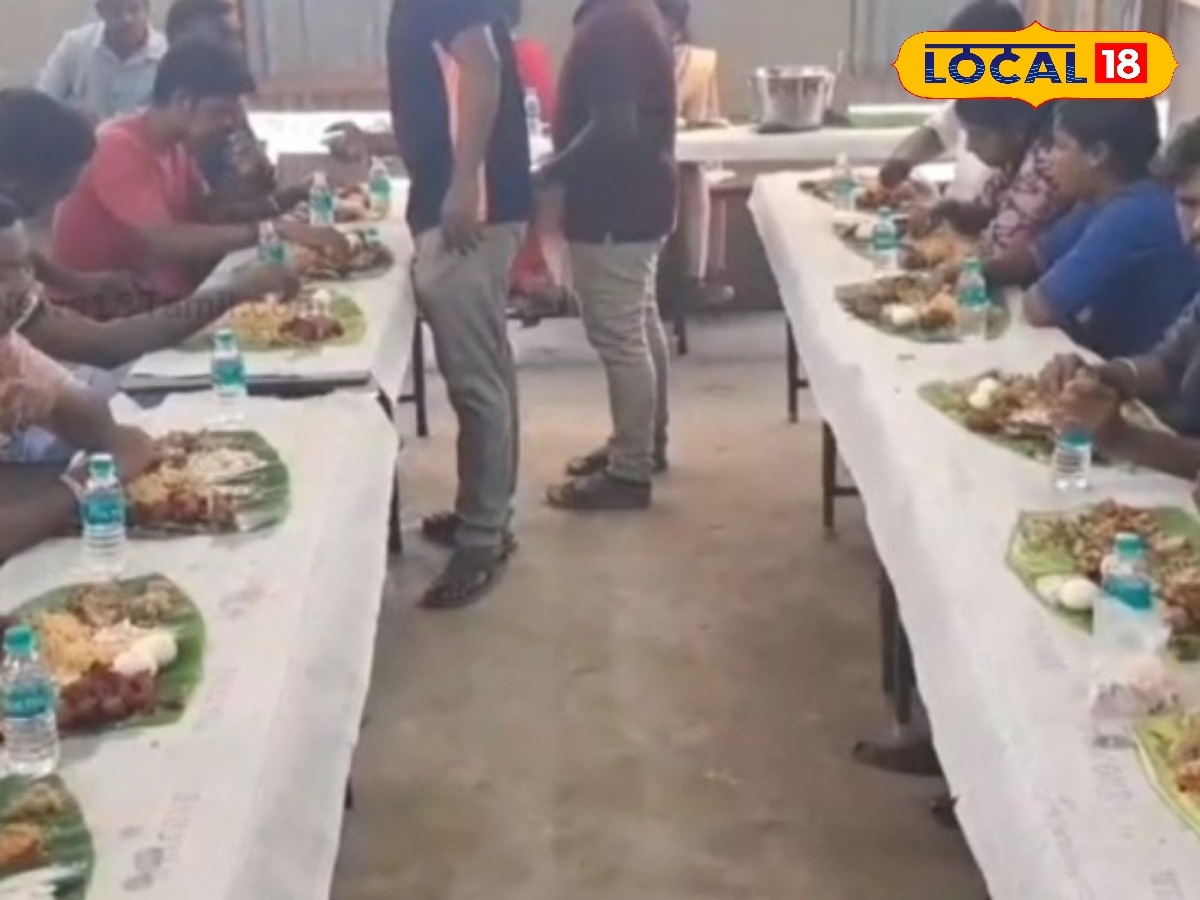 காவலர் தேர்வில் வெற்றி பெற்ற மாணவர்கள்... கறி விருந்து வைத்து அசத்திய பயிற்சியாளர் ! | புதுச்சேரி செய்தி (Puducherry News) - News18 தமிழ்