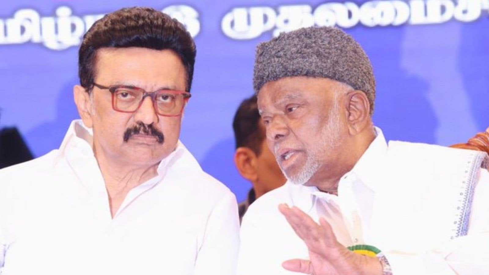 திமுக கூட்டணியில் இந்திய யூனியன் முஸ்லீம் கட்சி போட்டியிடும் தொகுதிகள்... தொகுதி பங்கீட்டு குழுவுடன் இன்று பேச்சுவார்த்தை