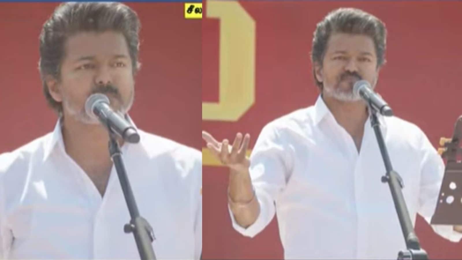 TVK Vijay | திமுகவை தவிர ஏன் மற்ற கட்சிகளை விமர்சிப்பதில்லை.. விஜய் கொடுத்த விளக்கம்! | தமிழ்நாடு செய்திகள் (Tamil Nadu News) - News18 தமிழ்