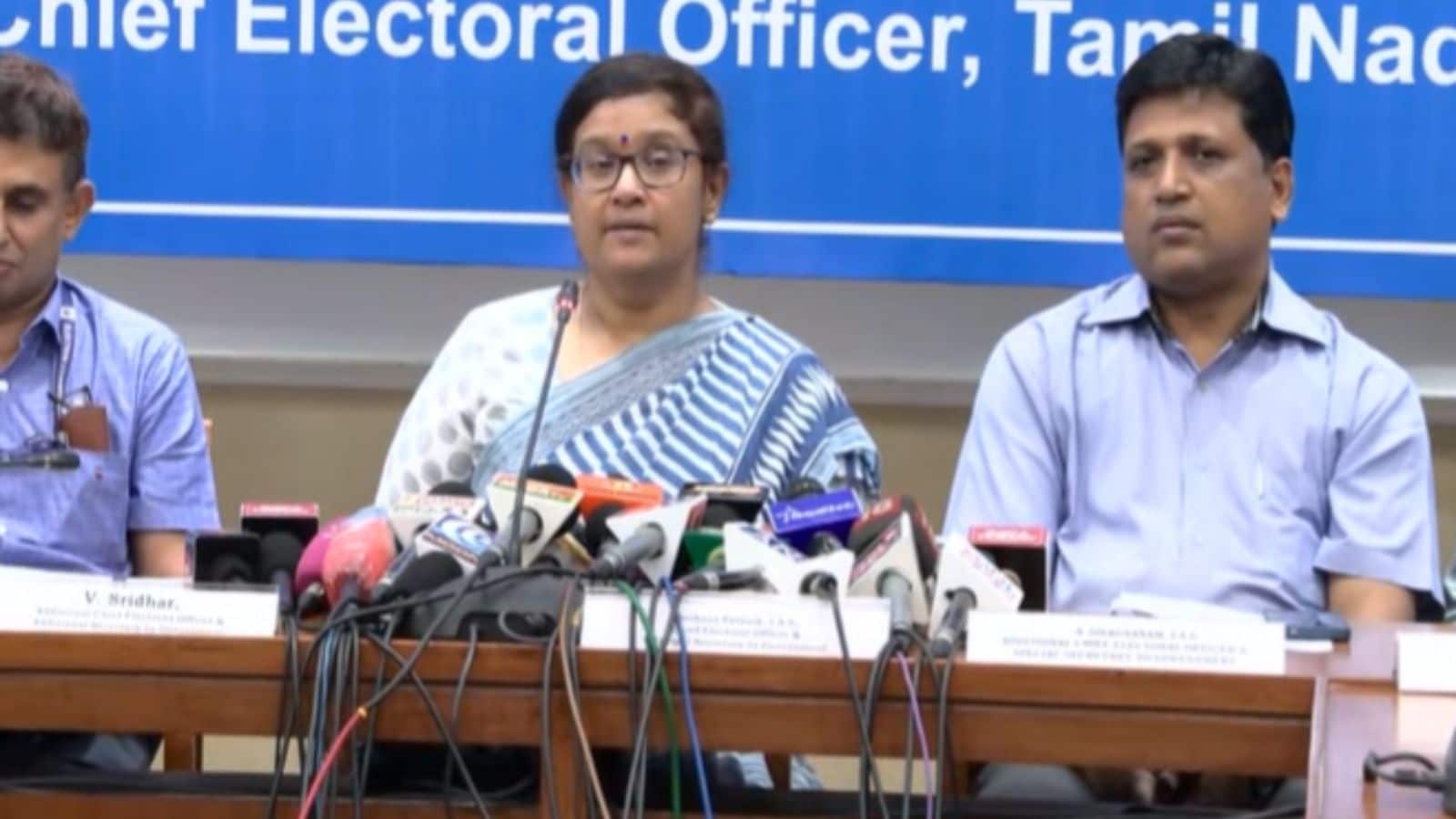 SIR | “எஸ்.ஐ.ஆர். பணிக்கு பின் தமிழ்நாட்டில் 23 லட்சம் வாக்காளர்கள் சேர்ப்பு” – தலைமை தேர்தல் அதிகாரி அர்ச்சனா பட்நாயக் | தமிழ்நாடு செய்திகள் (Tamil Nadu News) - News18 தமிழ்