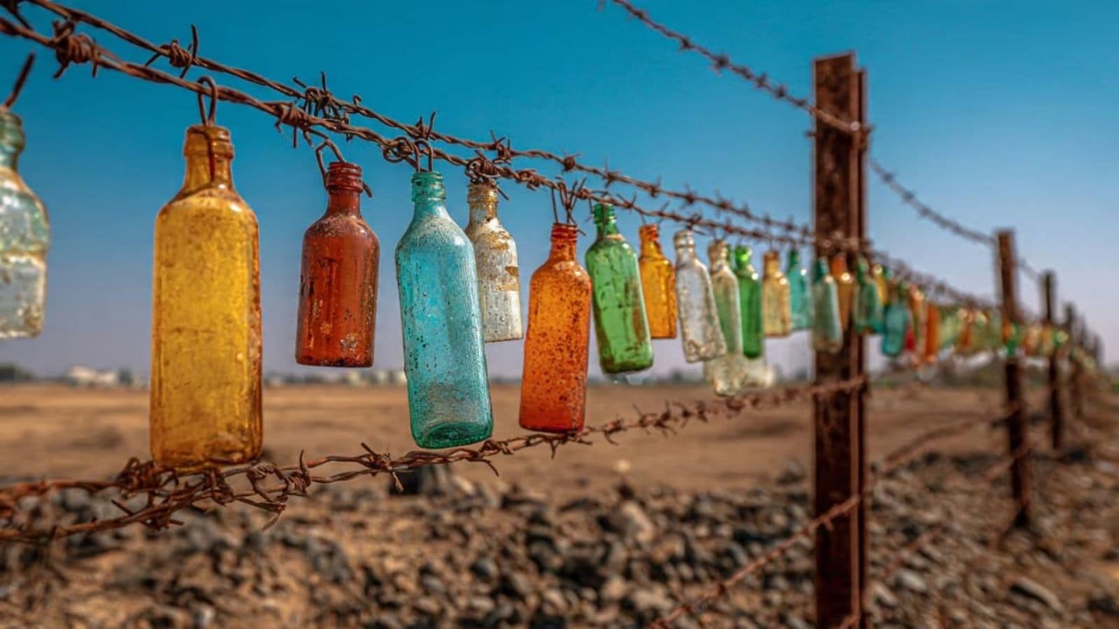 இந்திய எல்லையில் தொங்க விடப்படும் காலிப்பாட்டில்கள்... காரணம் தெரிஞ்சா ஆச்சரியப்படுவீங்க! | Trending Stories Photogallery (டிரெண்டிங் போட்டோகேலரி) - News18 தமிழ்