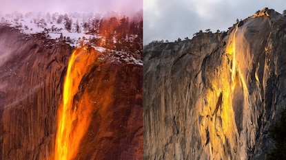 பிப்ரவரி மாதத்தில் நிகழும் ஃபயர்ஃபால்