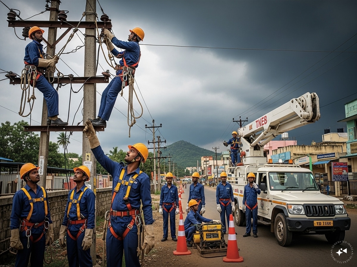 Power Cut | தமிழ்நாட்டில்  நாளை (12.02.2026) எங்கெல்லாம் மின்தடை தெரியுமா...? ஏரியா லிஸ்ட் இதோ...! | தமிழ்நாடு போட்டோகேலரி - News18 தமிழ்
