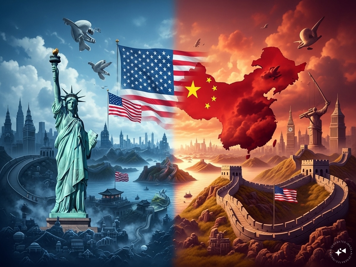 America vs China | சிஐஏ வெளியிட்ட வீடியோ.. அமெரிக்கா - சீனா இடையே தீவிரமாகும் பனிப்போர்.. | உலகம் போட்டோகேலரி - News18 தமிழ்