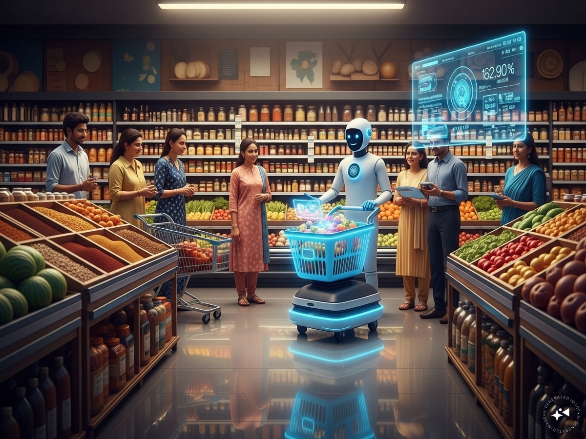 இந்தியாவின் முதல் மளிகை AI முகவர்... எவ்வாறு செயல்படுகிறது...? | Technology News (தொழில்நுட்ப செய்திகள்) - News18 தமிழ்