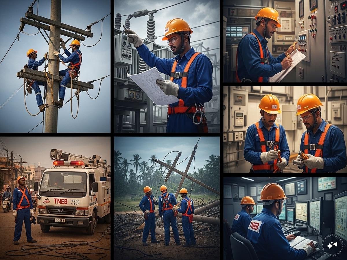 Power Cut | தமிழ்நாட்டில் நாளை (16.02.2026) மின்தடை ஏற்படும் பகுதிகள்... உங்க ஏரியா இருக்கா...? | தமிழ்நாடு போட்டோகேலரி - News18 தமிழ்