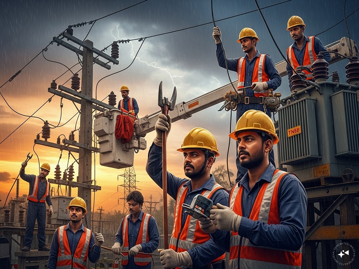 Power Cut | தமிழ்நாட்டில் நாளை (10.02.2026) மின்தடை ஏற்படும் பகுதிகள்... எங்கே...? எப்போது...? - முழு விவரம்... | தமிழ்நாடு போட்டோகேலரி - News18 தமிழ்