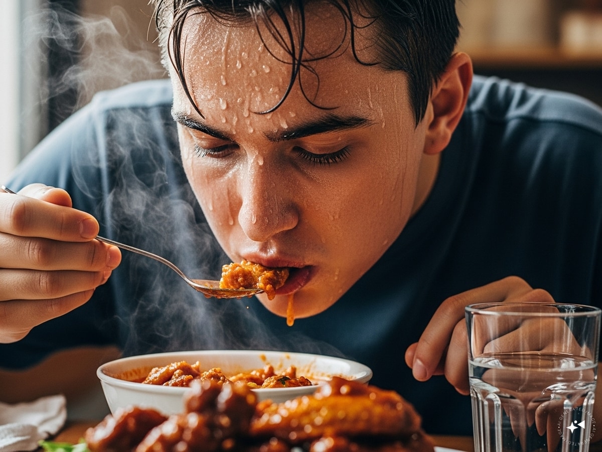 சாப்பிடும்போது அதிகமாக வியர்க்கும் பிரச்சனை இருக்கா உங்களுக்கு..? இதை சாதாரணமா எடுத்துக்காதீங்க..! | Lifestyle News (வாழ்க்கை முறை செய்திகள்) - News18 தமிழ்