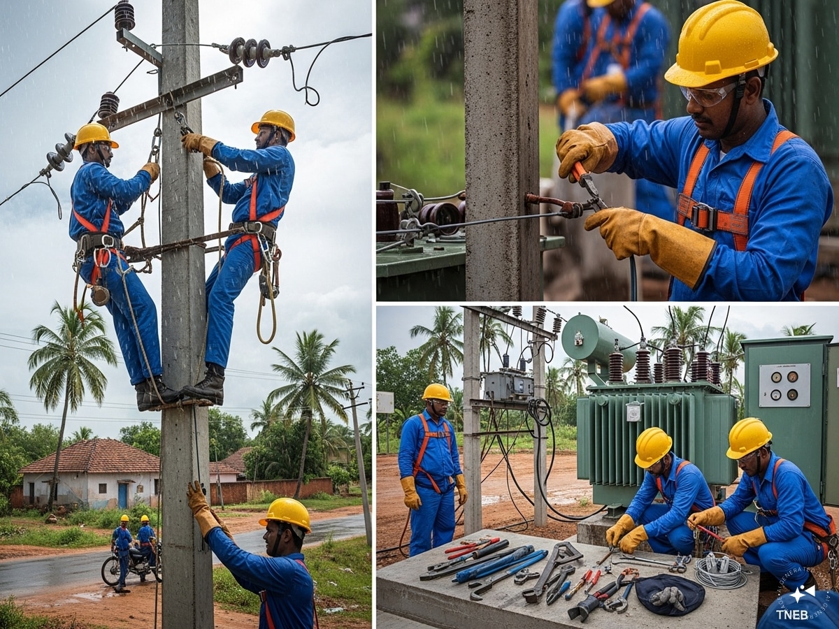 Power Cut | தமிழ்நாட்டில்  நாளை (24.02.2026) எங்கெல்லாம் மின்தடை...? உங்க ஏரியா இருக்கா...? | தமிழ்நாடு போட்டோகேலரி - News18 தமிழ்