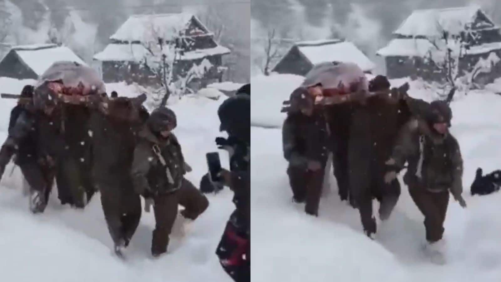 கடும் பனிப்பொழிவு, உறைபனி.. கர்ப்பிணியின் உயிரைக் காப்பாற்றிய இந்திய ராணுவம்.. நெகிழ்ச்சி வீடியோ! | India News (இந்தியா செய்திகள்) - News18 தமிழ்