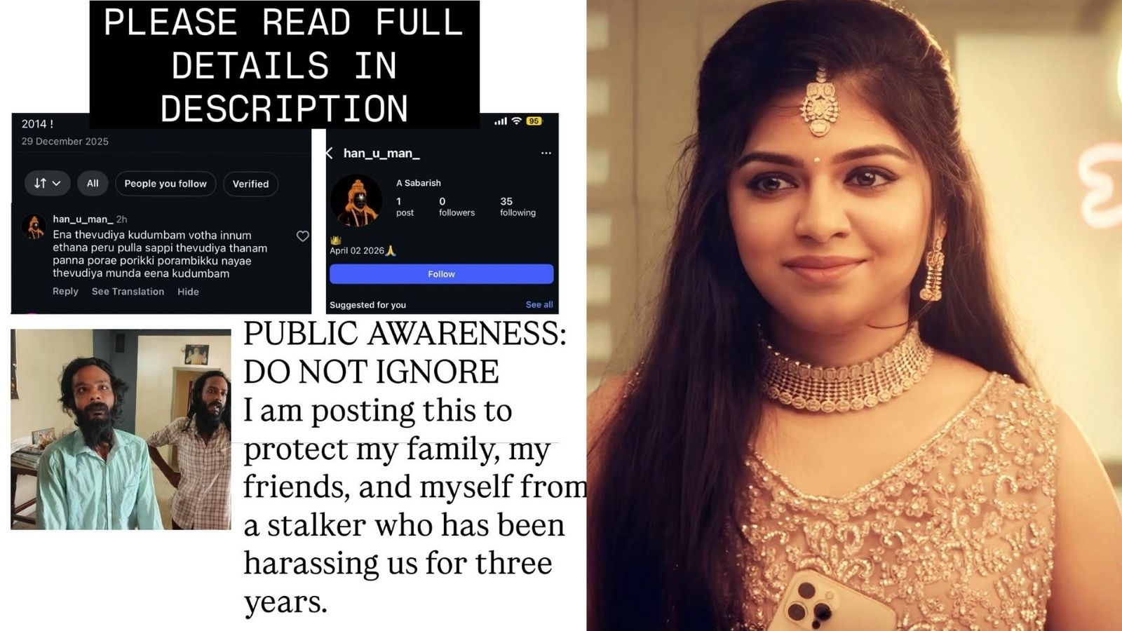 Actress | “3 வருட வேதனை.. ஆபாச வார்த்தைகள்… நீதி கிடைக்கும் என நம்புகிறேன்” - பிரபல நடிகை பகீர் தகவல்! | பொழுதுபோக்கு போட்டோகேலரி - News18 தமிழ்