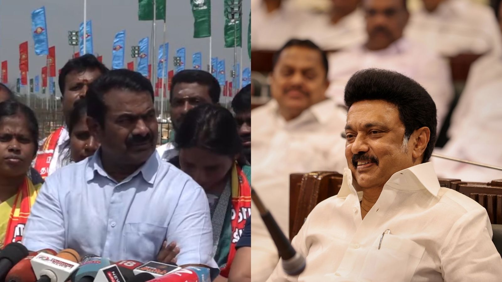 “ஸ்டாலின் வலுவான தலைவர்; அவர் இல்லாமல் இந்தியா கூட்டணி இல்லை” – சீமான் | தமிழ்நாடு செய்திகள் (Tamil Nadu News) - News18 தமிழ்