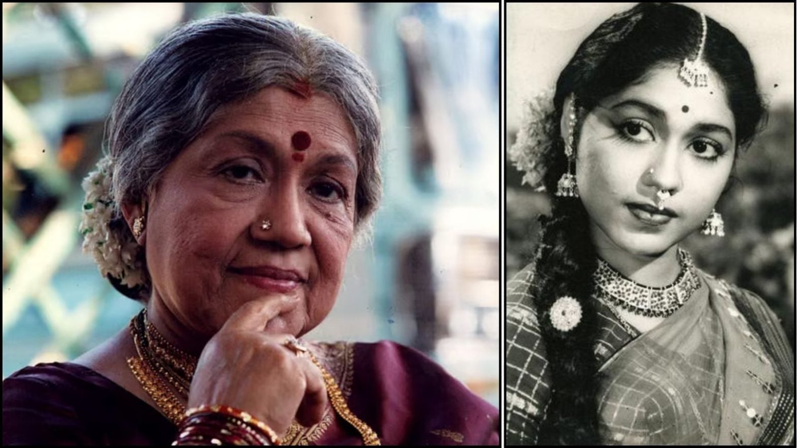 Sowkar Janaki 94 | “டயட்டில் எனக்கு நம்பிக்கை இல்லை” - 94 வயதான பழம்பெரும் நடிகை  சௌகார் ஜானகியின் வாவ் சீக்ரெட்! | லைப்ஸ்டைல் போட்டோகேலரி - News18 Tamil