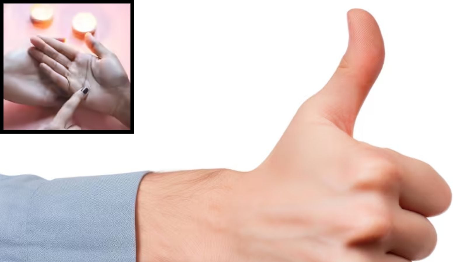 உங்க கட்டை விரல் இப்படி இருந்தா உங்க ஆளுமை இதுதானாம்... கைரேகை சாஸ்திரம் விளக்கம்! | ஆன்மீகம் போட்டோகேலரி - News18 தமிழ்