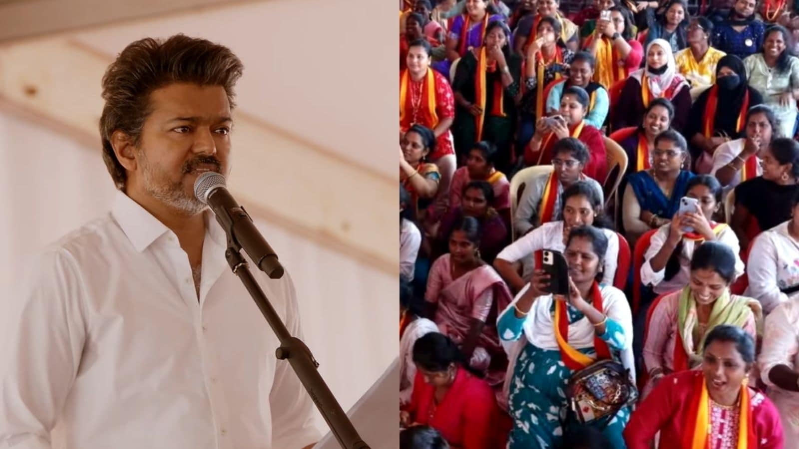 “ஐ.ஏ.எஸ்., ஐ.பி.எஸ். பதவிகளில் சரி பாதி பெண்களுக்கு வழங்கப்படும்” – தவெக தேர்தல் வாக்குறுதிகளை வெளியிட்ட விஜய் | தமிழ்நாடு செய்திகள் (Tamil Nadu News) - News18 தமிழ்