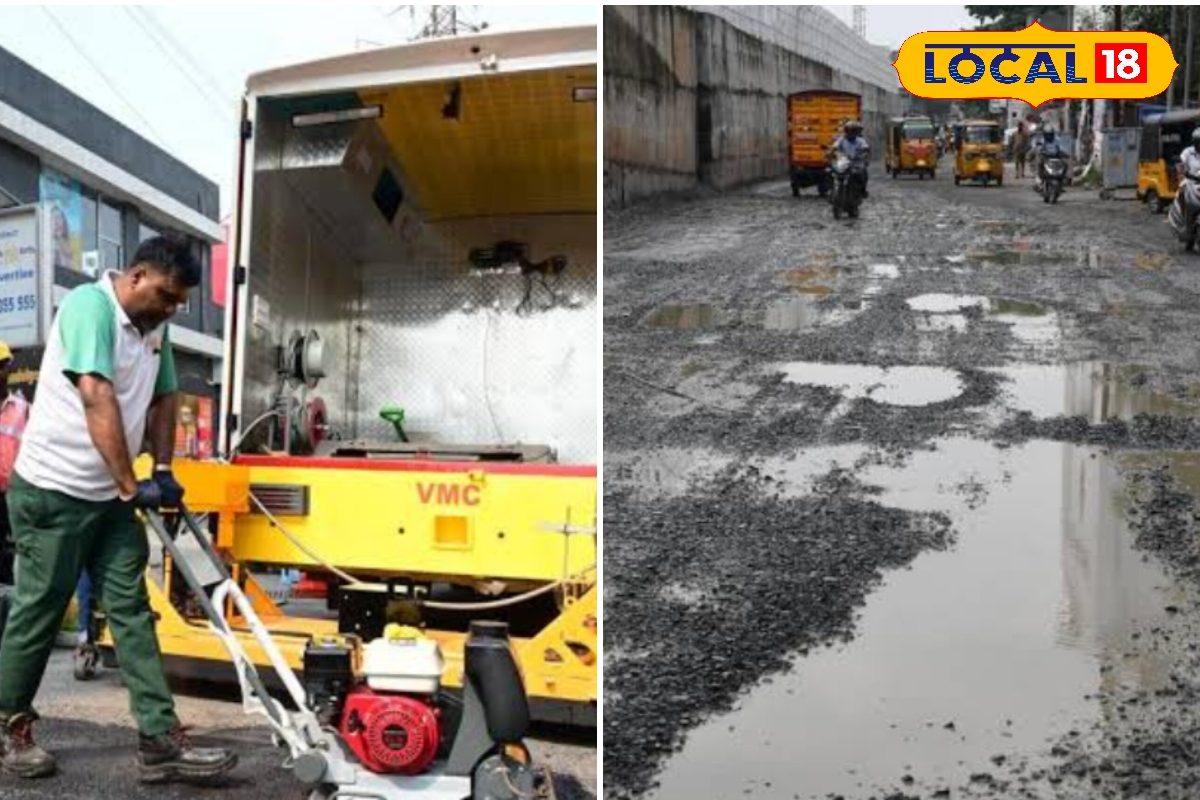 மழைக்கால சாலை பிரச்சினைக்கு தீர்வு... சென்னை மாநகராட்சி கையிலெடுத்த புதிய ரோடு தொழில்நுட்பம்...