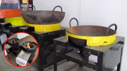 சிலிண்டர் தட்டுப்பாடு... ராக்கெட் அடுப்புக்கு மாறிய உணவக உரிமையாளர்கள்!