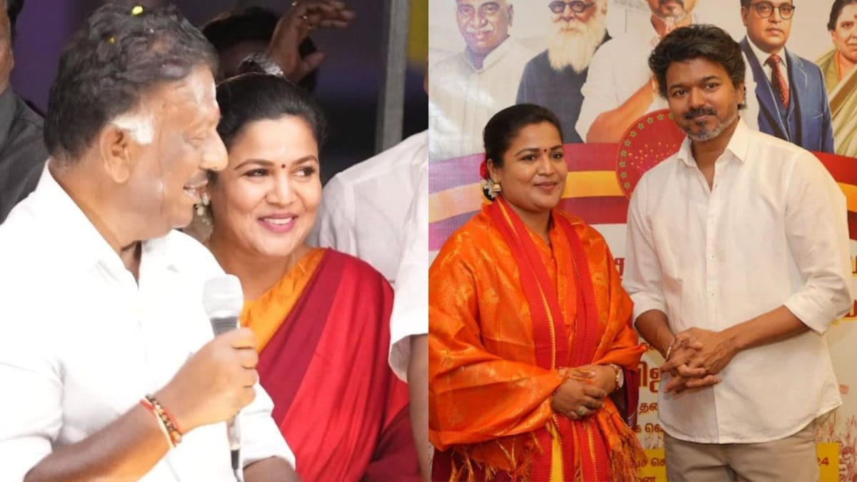 முதலில் பாஜக... இப்போது தவெக... பிரபல இயக்குநர் வீட்டு வாரிசு - விஜய்யை விமர்சித்த ரஞ்சனா நாச்சியார் யார்? | TVK Vijay