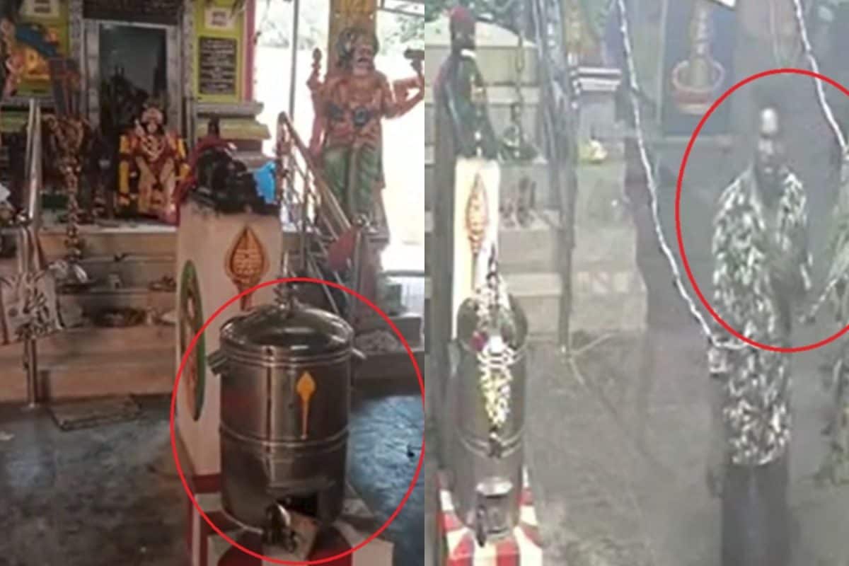 அடுத்தடுத்த கோயில்களில் கொள்ளை... சிசிடிவியில் சிக்கிய பகீர் காட்சிகள்...! பயங்கர ஆயுதங்களுடன் புகுந்த மர்ம கும்பல்...