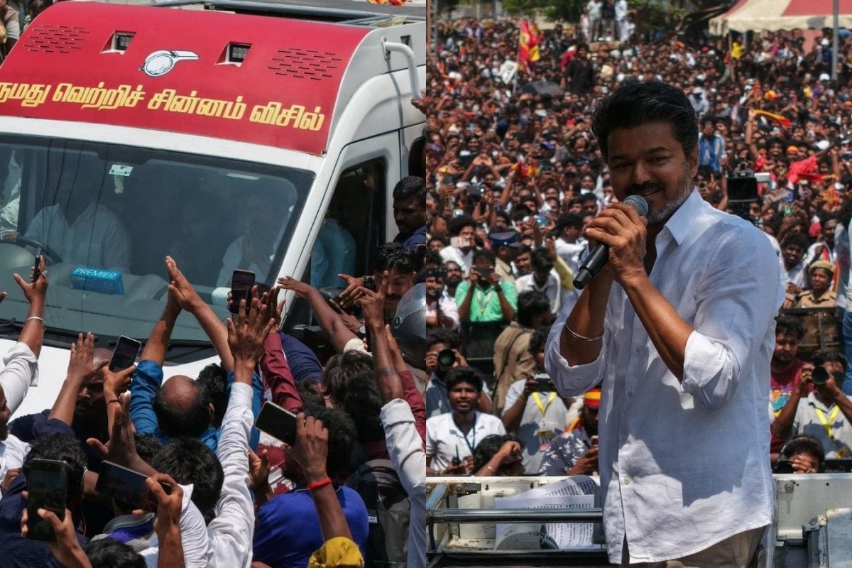 தவெக தலைவர் விஜய் மீது வழக்குப் பதிவு... முதல் பரப்புரையில் விதிமீறல்... வீடியோ ஆதாரங்கள்! | TVK Vijay