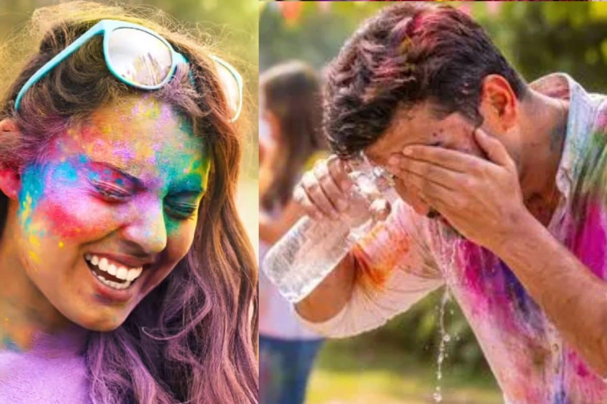 ஹோலி வண்ணப்பொடி கண்களில் பட்டால் உடனே என்ன செய்ய வேண்டும்..? இந்த தவறை மட்டும் பண்ணிடாதீங்க..!