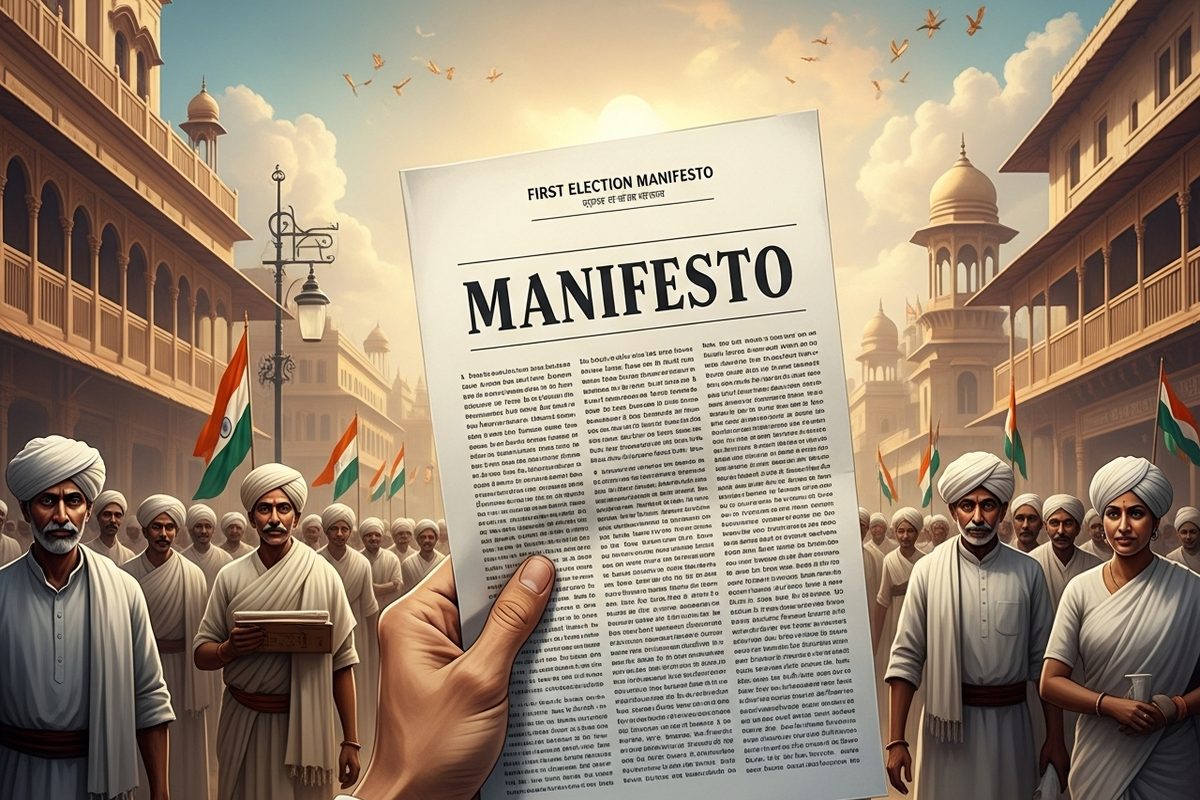 இந்தியாவில் முதல் தேர்தல் அறிக்கை எப்போது வெளியிடப்பட்டது தெரியுமா? | TN Election 2026