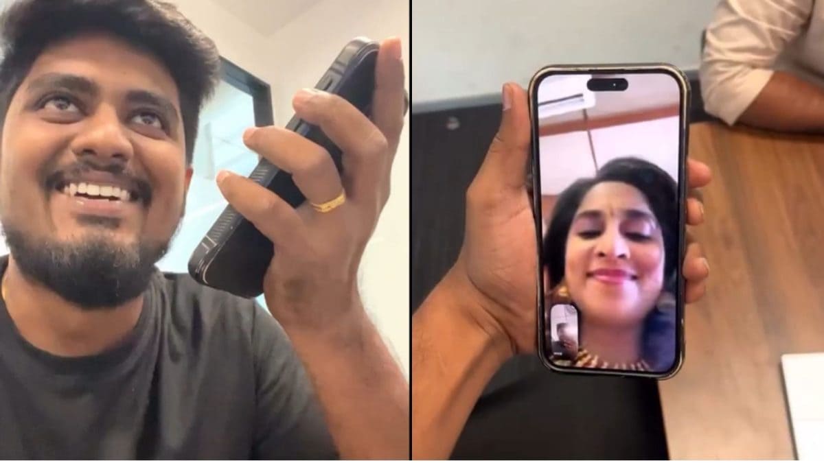 நடிகை ஷாலினியுடன் வீடியோ காலில் பேசிய ரசிகர்.. ஆனந்த கண்ணீருடன் எமோஷனல்.. வைரல் வீடியோ!