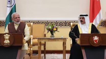 பிரதமர் மோடி, பஹ்ரைன் மன்னர் (கோப்பு படம்)