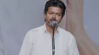 தவெக தலைவர் விஜய்