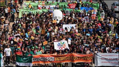 பிரேசில் போராட்டம்