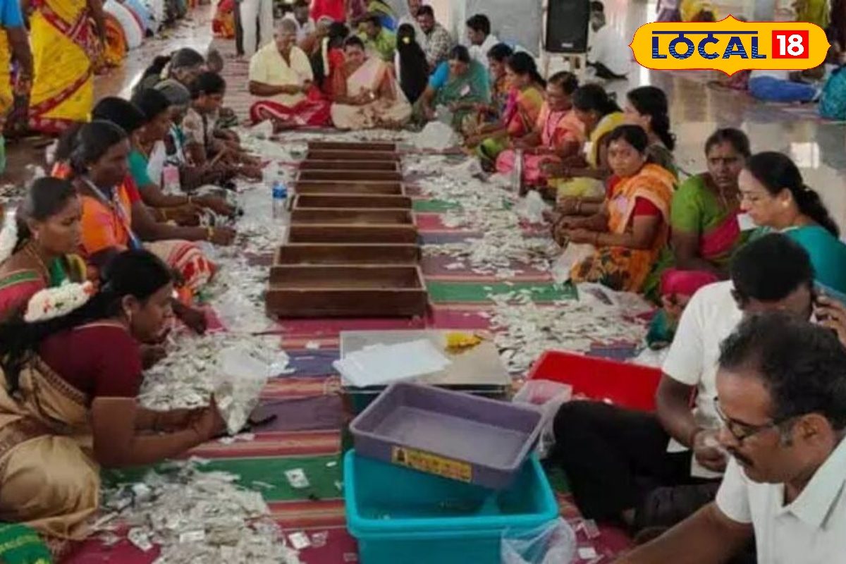 கள்ளழகர் கோயில் உண்டியல் திறப்பு... கோடியை நெருங்கிய ரொக்க தொகை...