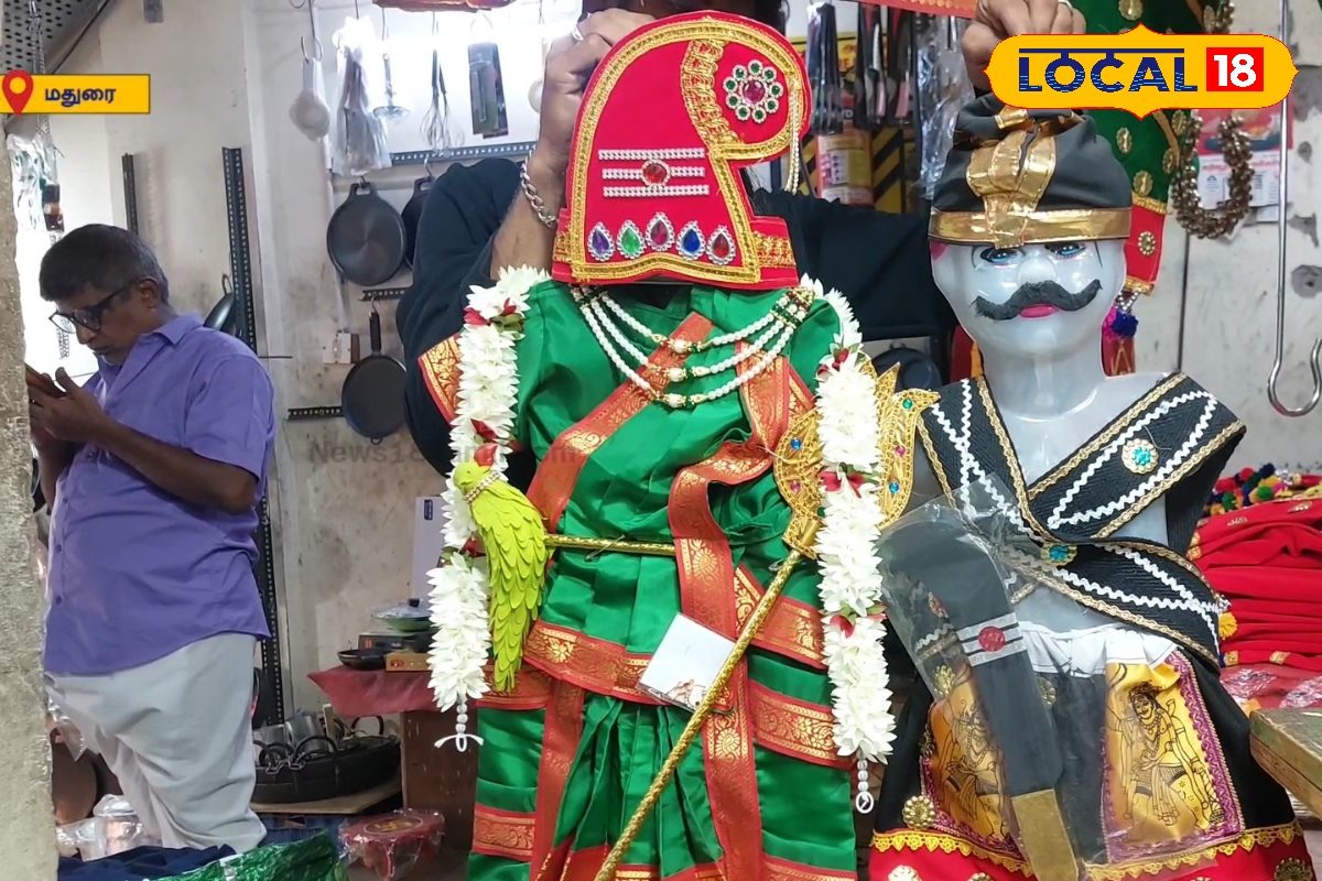 Madurai Chithirai Festival: சுவாமி வேட ஷாப்பிங்!! குன்னத்தூரில் அள்ளும் கலெக்ஷன்ஸ் - விற்பனை படுஜோர்...