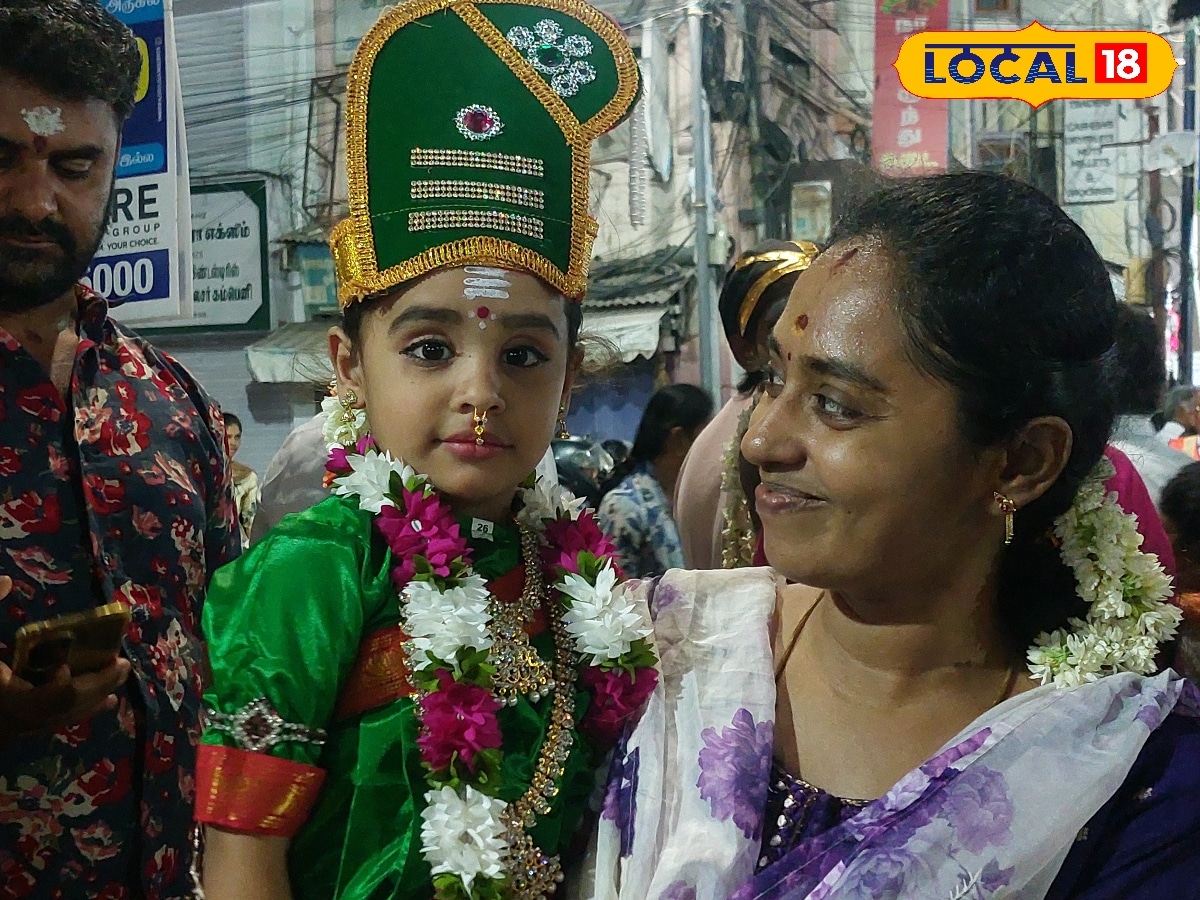 Chithirai festival: மாசி வீதிகளில் வலம் வரும் குட்டி மீனாட்சிகள் - திருவிழா கோலத்தில் தூங்கா நகரம்...